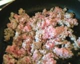 レンコンと挽き肉のキンピラ(*^^*)作り方3写真
