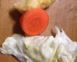 超簡単たっぷり野菜とワカメのスープ作り方1写真