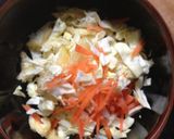 超簡単たっぷり野菜とワカメのスープ作り方3写真