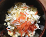 超簡単たっぷり野菜とワカメのスープ作り方3写真