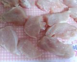鶏胸肉でやわらか水晶鶏〜梅だれ〜作り方3写真
