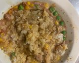 全てレンジクリーミー味噌キムチ炒飯弁当作り方10写真