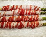 アスパラの豚肉巻き～セモリナ粉チーズ衣～作り方2写真