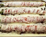 アスパラの豚肉巻き～セモリナ粉チーズ衣～作り方3写真