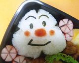 アンパンマンキャラ弁☆おむすびまん作り方2写真