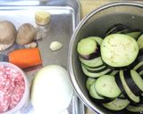 なすの肉味噌炒め作り方1写真