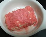 *居酒屋風* 豆腐明太チーズ焼き作り方3写真