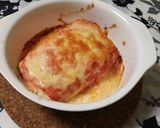 *居酒屋風* 豆腐明太チーズ焼き作り方4写真