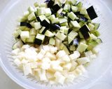 ＊*ｼｬｷ②野菜の中華風温玉うどん＊*作り方2写真