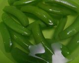 茹でたグリーン野菜の3点盛り作り方7写真