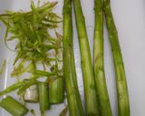 茹でたグリーン野菜の3点盛り作り方9写真
