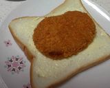 お好み焼き風トースト★簡単ズボラめし作り方1写真