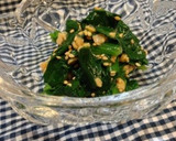 夏にさっぱりと…ほうれん草納豆作り方1写真