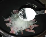 ランチ❤チーズカルボナーラペンネ♬作り方2写真