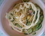 簡単！おいしいスパゲティサラダ作り方7写真