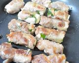 ◆豆腐でかさ増し♬ジューシー肉巻豆腐♬作り方3写真