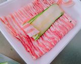 ＊ズッキーニと豚肉のくるくるスープの素煮作り方2写真