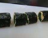 ほうれん草の海苔巻き作り方6写真