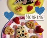 キャラ弁に〜簡単アンパンマン☆もぐりん作り方6写真