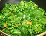 春を食らう✿菜花の味噌ちゃんぷる~作り方9写真