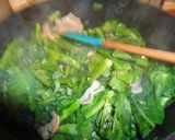野良坊と豚肉のガーリック炒め作り方2写真