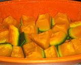 かぼちゃとチキンのミルク煮作り方1写真