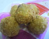 チーズを入れて里芋コロッケ作り方5写真