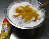 簡単！むね肉のヨーグルトチキンカレー風味作り方3写真