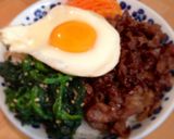 ✿°.牛小間と残り野菜でビビンバ風.°✿作り方4写真