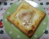 裏が焦げない！目玉焼きマヨトースト♪作り方7写真