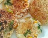 残りご飯をリメイク！大人気な甘辛お焼き作り方20写真