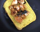 フライパンで！焼き鳥ホットサンド作り方3写真