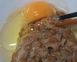 主食？！ｷｬﾍﾞﾂもりもり納豆サラダ作り方1写真