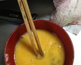★肉そぼろのだし巻卵★作り方4写真