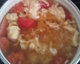和風♪トマタマ雑炊作り方3写真