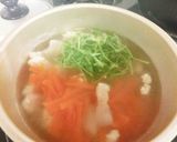 【塩豚】塩豚と豆苗のスープ作り方3写真