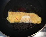 お弁当に✿カニカマアスパラコーンの卵焼き作り方7写真
