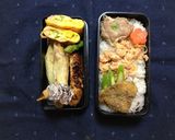 お弁当に✿カニカマアスパラコーンの卵焼き作り方8写真