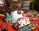 プリキュア♡デコチョコケーキ♡誕生日作り方15写真