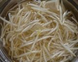 抗糖化☆モヤシ、豆腐簡単スープ作り方1写真