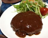 手作りデミグラスソースの煮込みハンバーグ作り方9写真