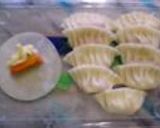 柿とチーズの揚げ餃子♪作り方2写真