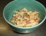 残り物のマヨ味サラダで♪　サラダ納豆作り方3写真