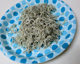 菜の花とかちりの胡麻たっぷり和え作り方1写真