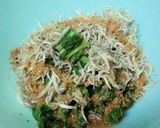 菜の花とかちりの胡麻たっぷり和え作り方4写真