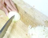 豚こまぎれでトマトパスタ♪作り方1写真