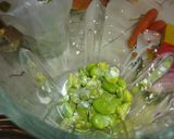 桜海老とそら豆の2色の春ムース作り方2写真
