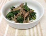 材料３つ♪小松菜のツナポン炒め作り方8写真