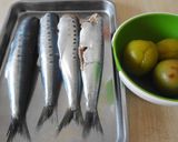 活力鍋使用☆いわしのさっぱり梅酒煮作り方1写真