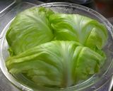 蒸しキャベツのサラダ作り方1写真